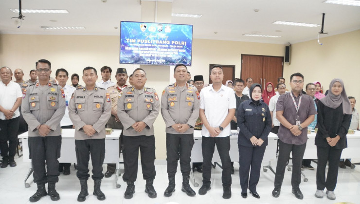 Puslitbang Polri Teliti Kejahatan Digital di Sidoarjo